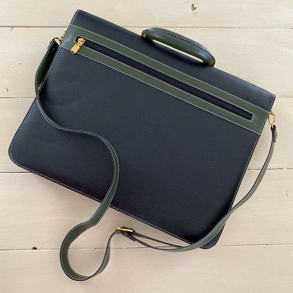 A.Testoni Two toned leather bag - Picture 2 of 11